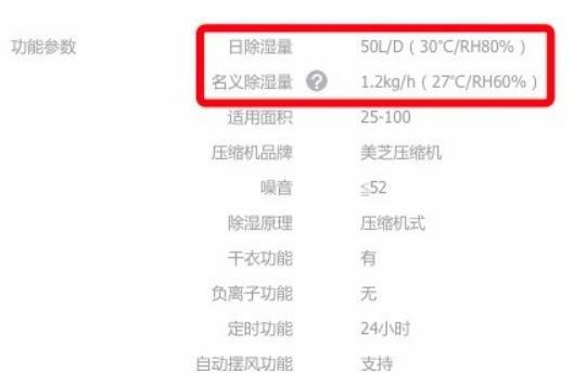 除濕機(jī)里的貓膩：兩個(gè)除濕量怎么選？