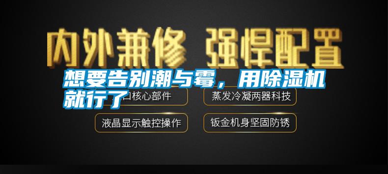 想要告別潮與霉，用除濕機就行了