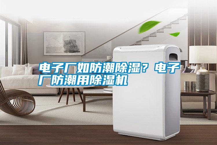 電子廠如防潮除濕？電子廠防潮用除濕機(jī)