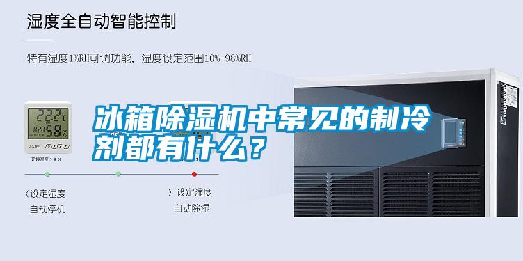 冰箱除濕機(jī)中常見的制冷劑都有什么？