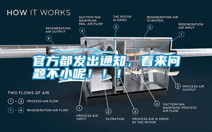 官方都發(fā)出通知，看來問題不小呢?。?！