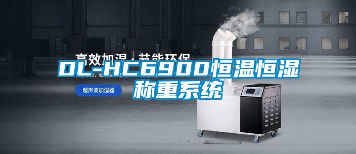 DL-HC6900恒溫恒濕稱重系統(tǒng)