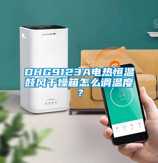 DHG9123A電熱恒溫鼓風(fēng)干燥箱怎么調(diào)溫度？