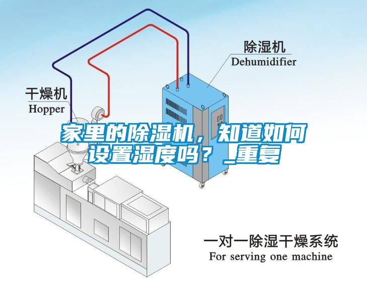 家里的除濕機，知道如何設置濕度嗎？_重復