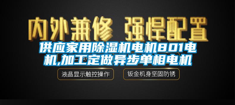 供應(yīng)家用除濕機電機801電機,加工定做異步單相電機