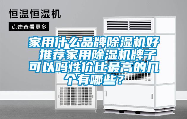 家用什么品牌除濕機(jī)好 推薦家用除濕機(jī)牌子可以嗎性價(jià)比最高的幾個(gè)有哪些？