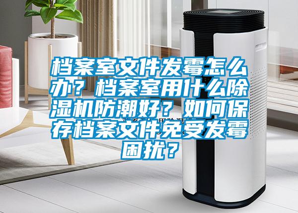 檔案室文件發(fā)霉怎么辦？檔案室用什么除濕機防潮好？如何保存檔案文件免受發(fā)霉困擾？