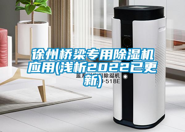 徐州橋梁專用除濕機(jī)應(yīng)用(淺析2022已更新)