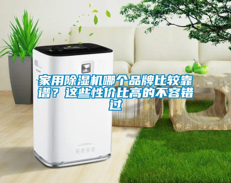 家用除濕機哪個品牌比較靠譜？這些性價比高的不容錯過