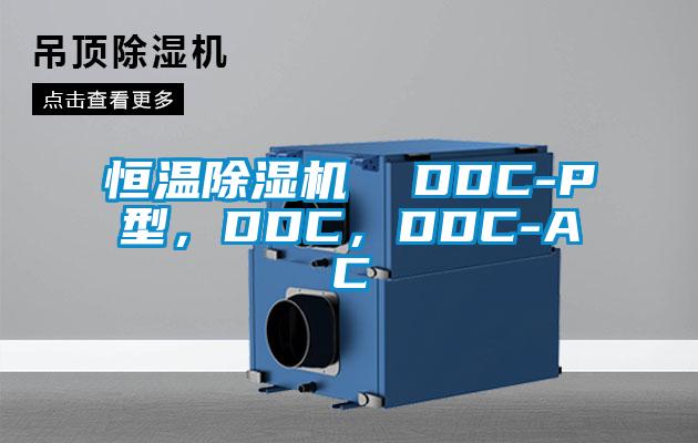 恒溫除濕機(jī)  DDC-P型，DDC，DDC-AC