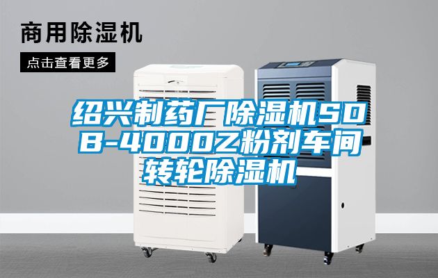 紹興制藥廠除濕機SDB-4000Z粉劑車間轉(zhuǎn)輪除濕機