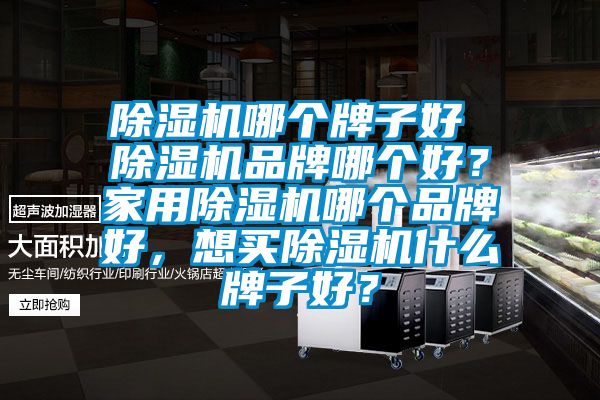 除濕機哪個牌子好 除濕機品牌哪個好？家用除濕機哪個品牌好，想買除濕機什么牌子好？