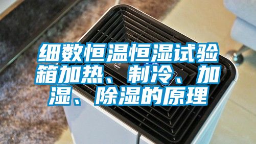 細(xì)數(shù)恒溫恒濕試驗箱加熱、制冷、加濕、除濕的原理