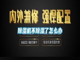 行業(yè)新聞除濕機(jī)不除濕了怎么辦